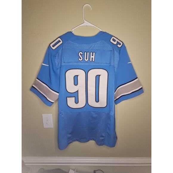 Detroit Lions #90 Ndamukong Suh Nike Stitched Sewn NFL Jersey Size 44 - Picture 6 of 10